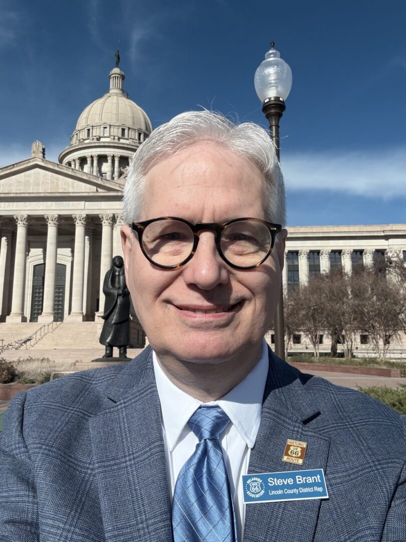 Steve At OK State Capitol