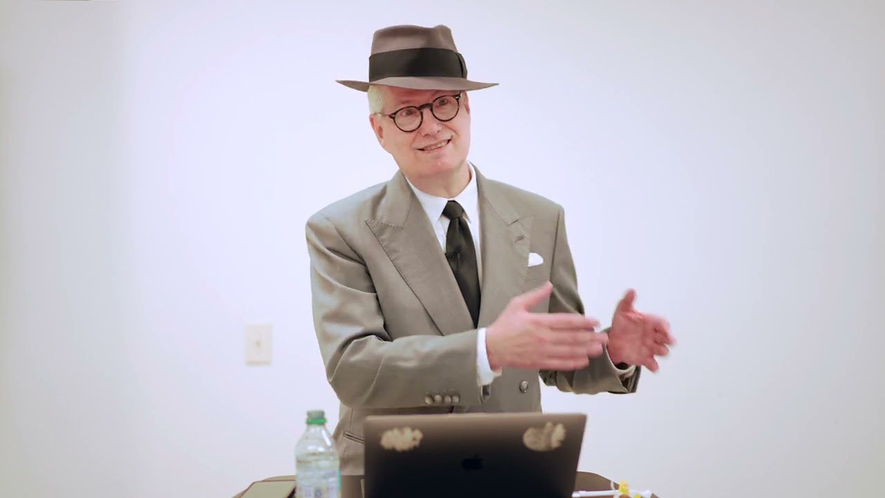 Speaker gesturing during a presentation
