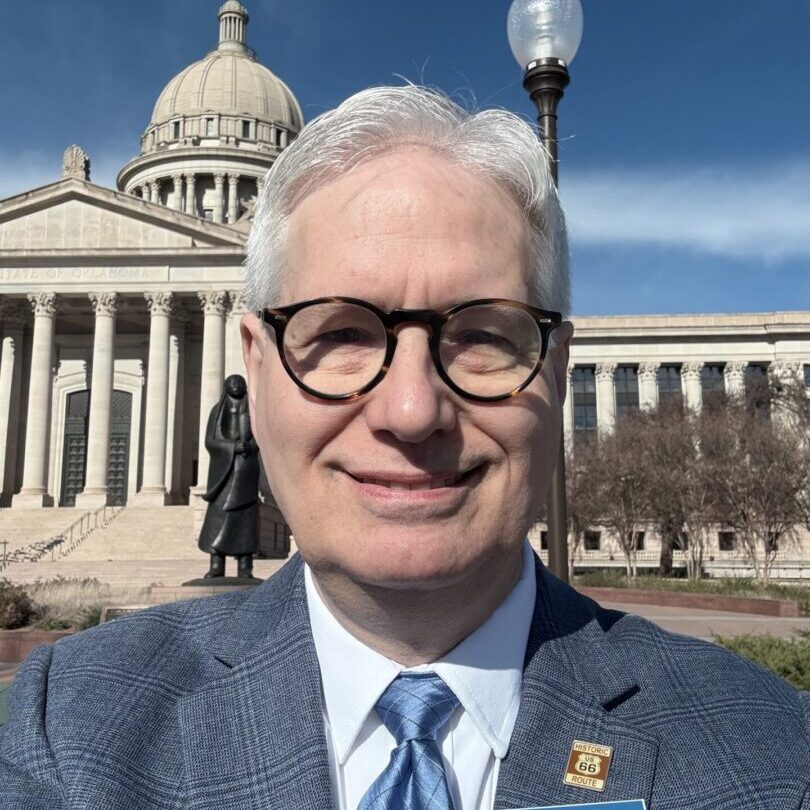 Steve At OK State Capitol
