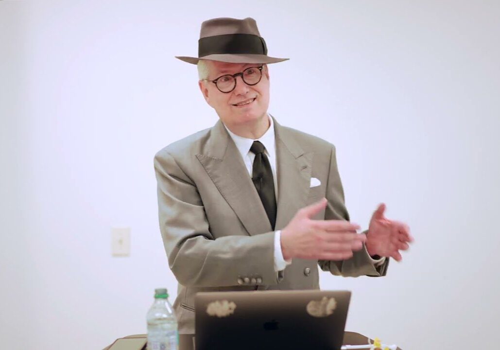 Speaker gesturing during a presentation